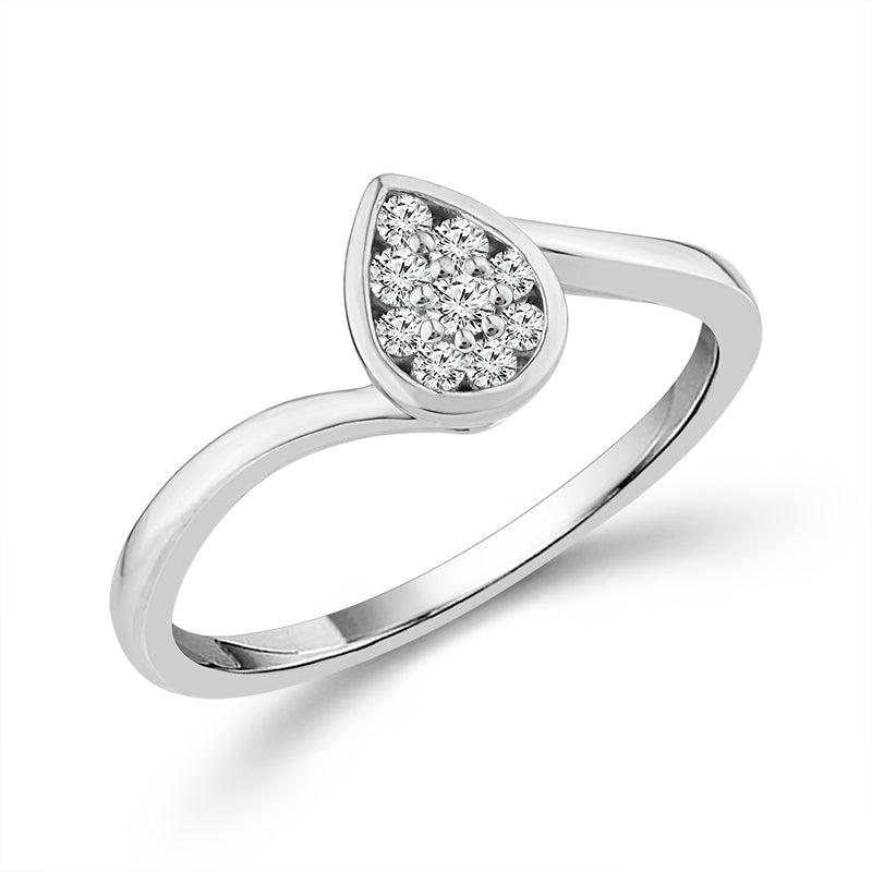 Diamond Fashion Ring 0.13 ct tw 10k Yellow Gold