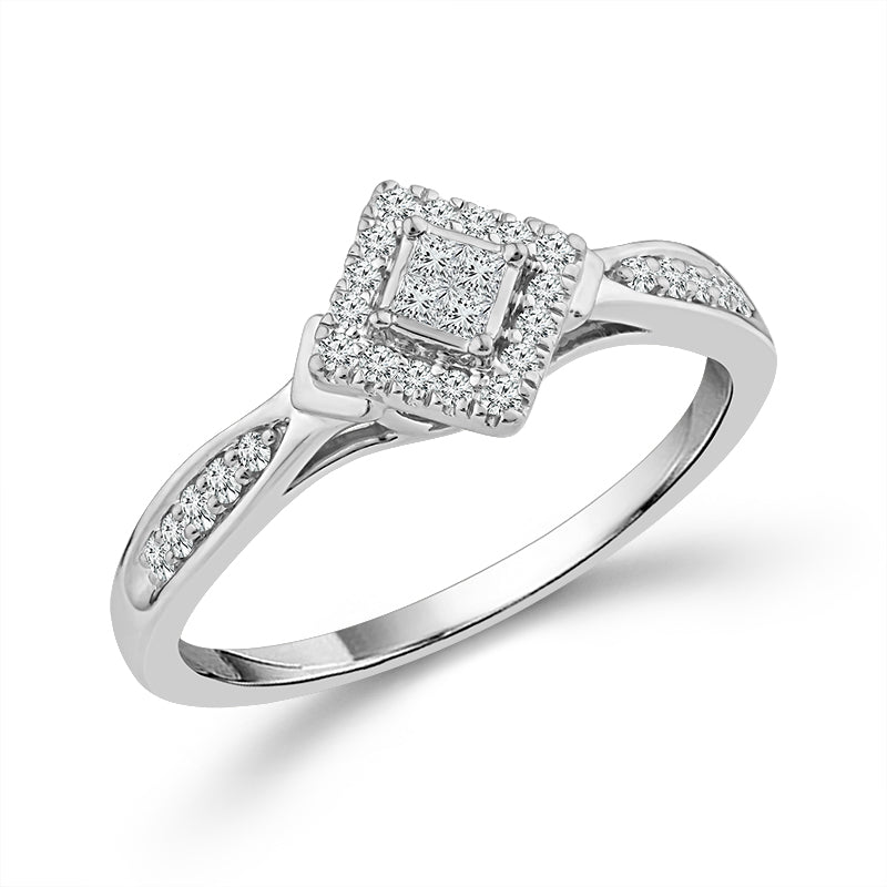 Diamond Fashion Ring 0.20 ct tw 10k Yellow Gold