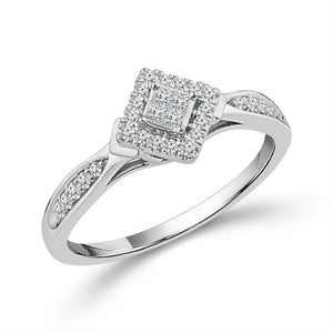 Diamond Fashion Ring 0.20 ct tw 10k Yellow Gold