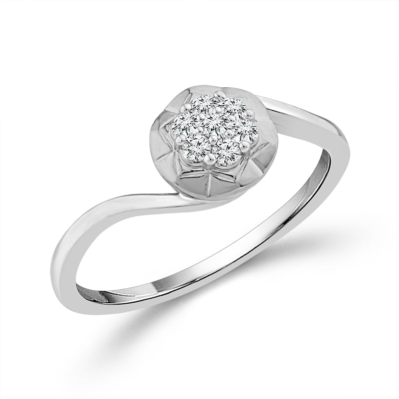 Diamond Fashion Ring 0.13 ct tw 10k Yellow Gold