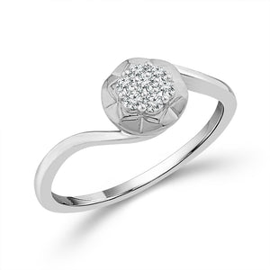 Diamond Fashion Ring 0.13 ct tw 10k Yellow Gold