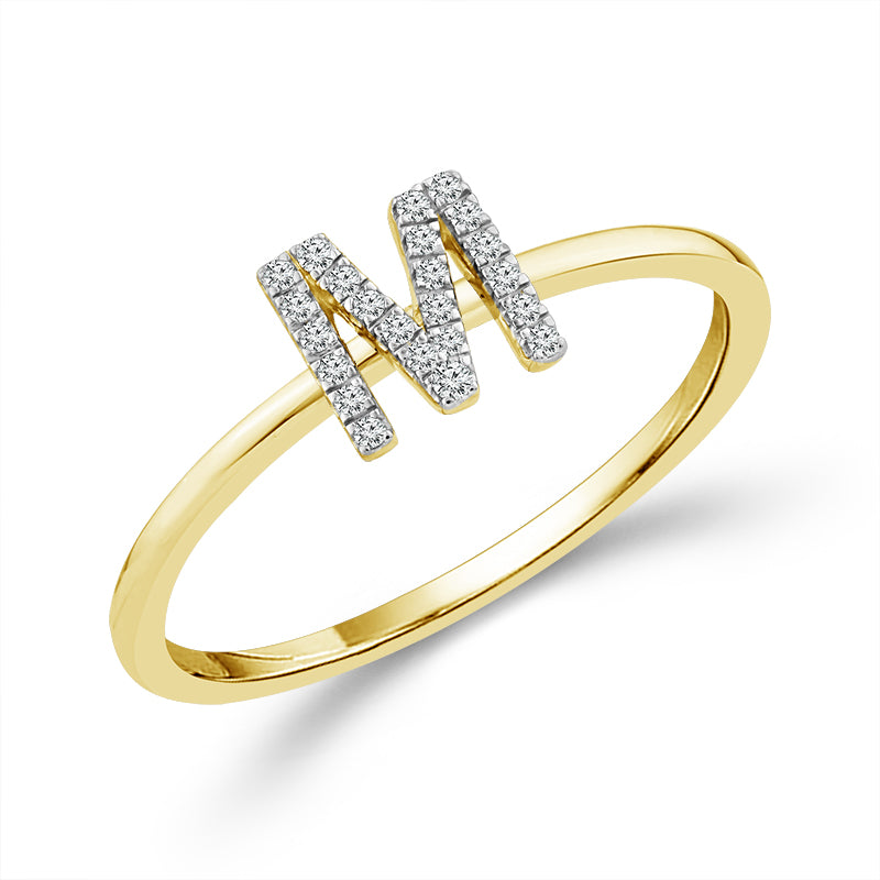 Diamond Fashion Ring 0.06 ct tw 10k Yellow Gold