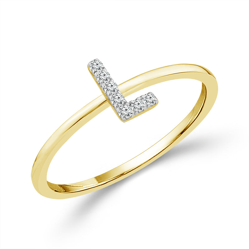 Diamond Fashion Ring 0.04 ct tw 10k Yellow Gold