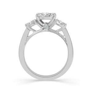 Diamond Engagement Ring 1 ct tw 14k White Gold