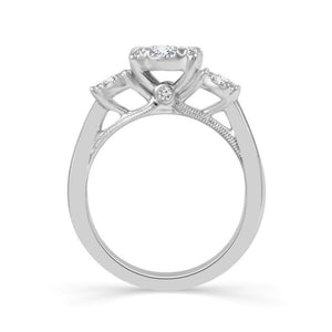 Diamond Engagement Ring 1 ct tw 14k White Gold