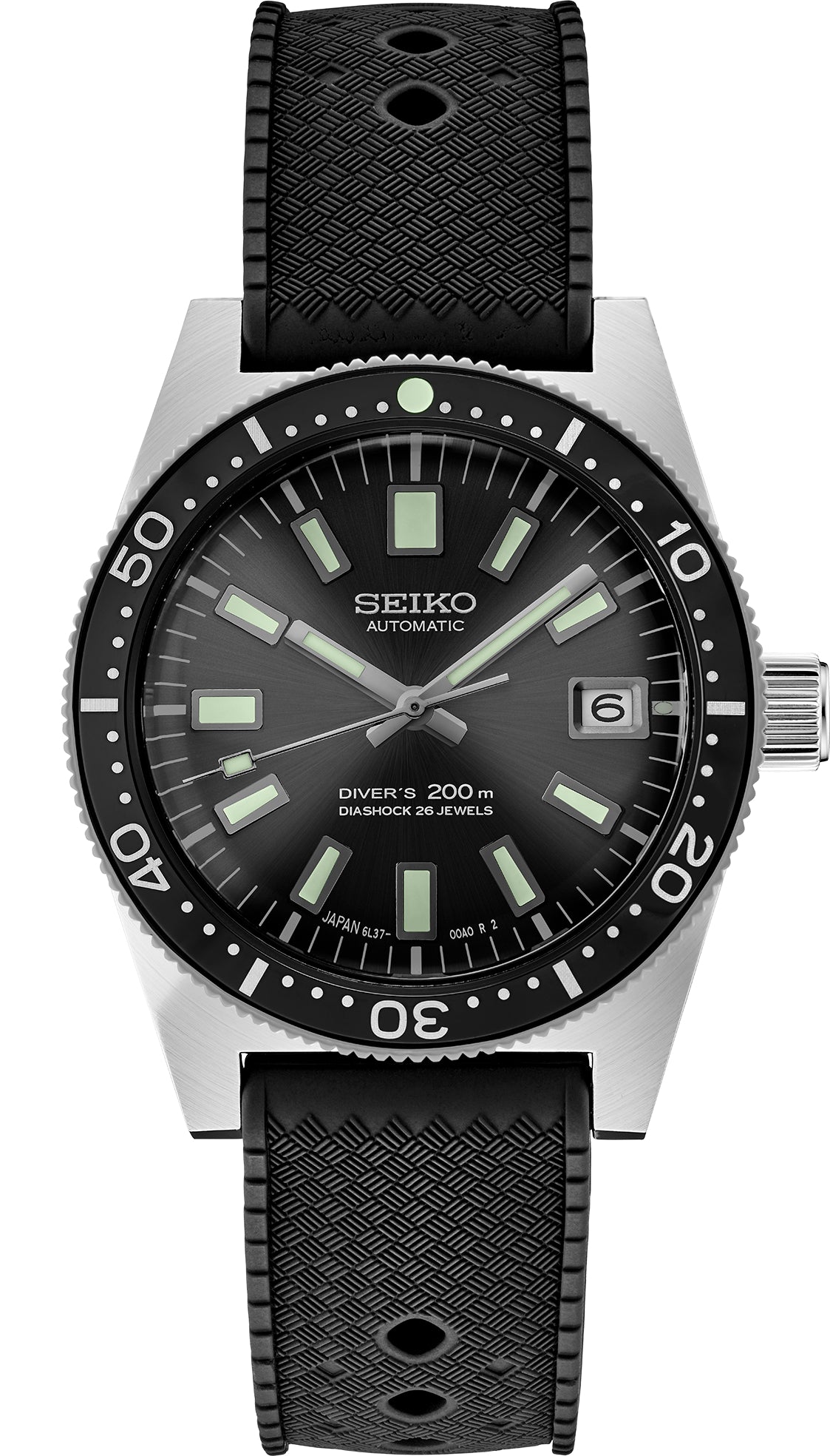 SJE093 SEIKO LIMITED EDITION GRAY DIAL SILICONE STRAP 62MAS CASE