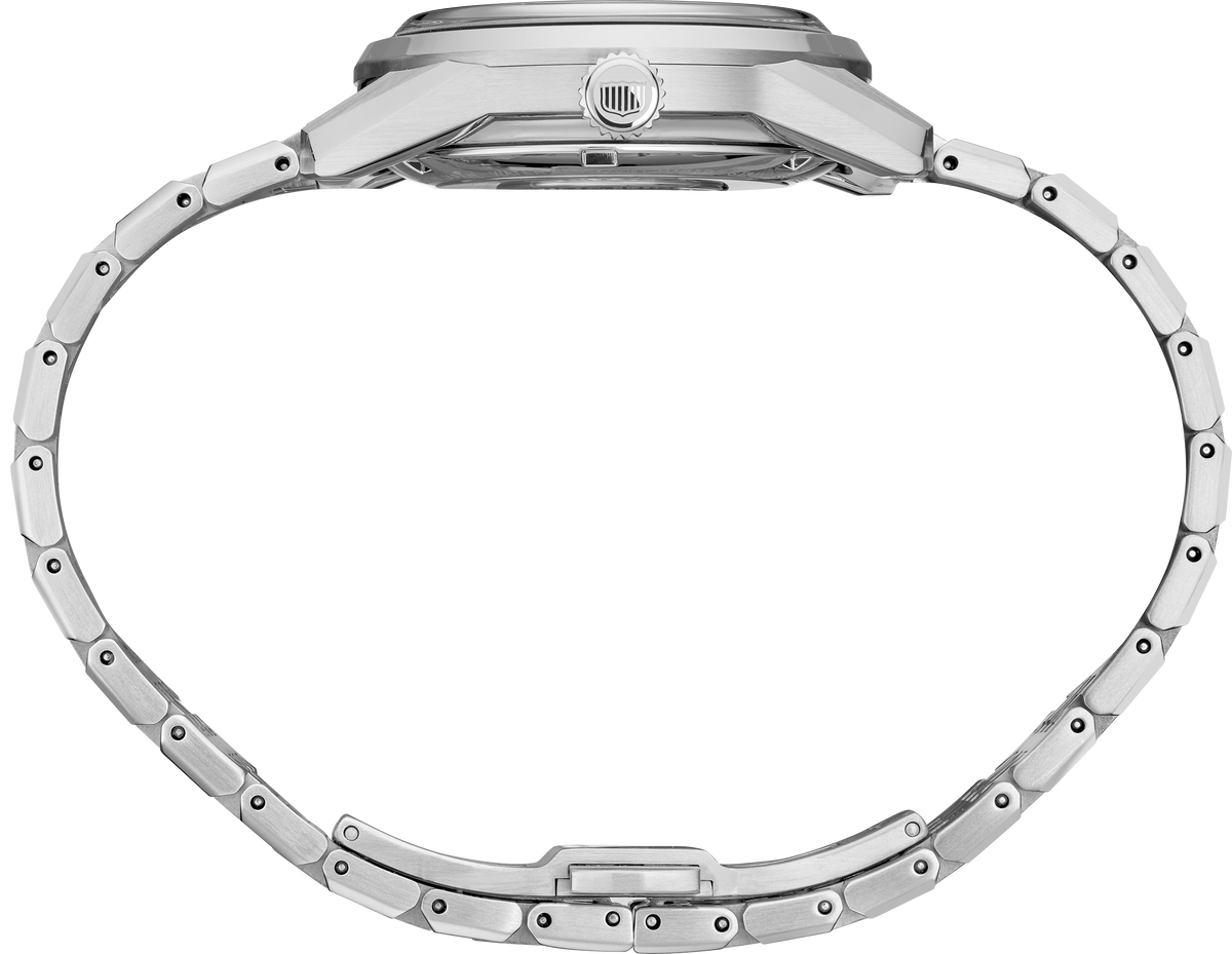 SPB365 Stainless steel King Seiko crown side shot