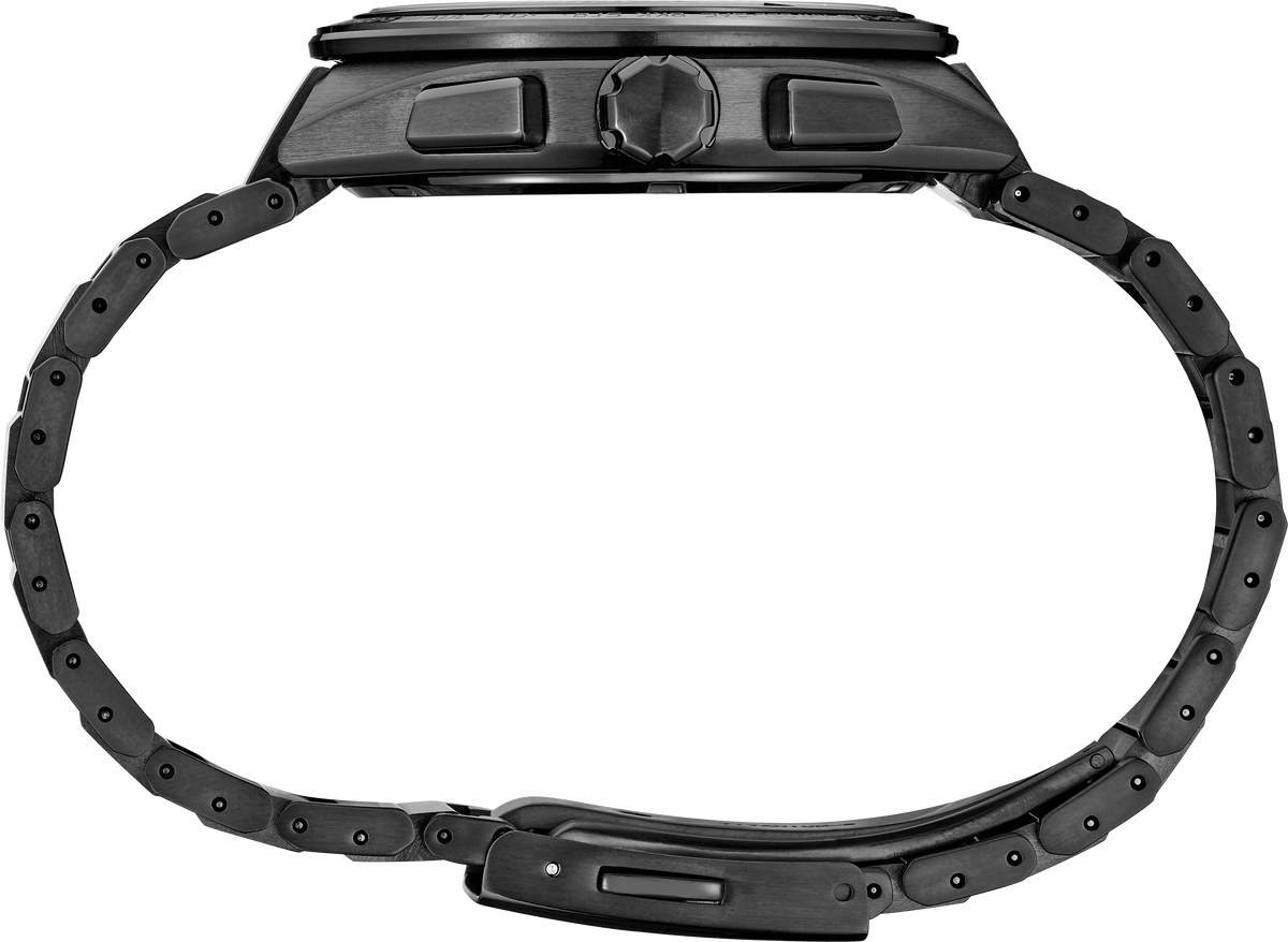 SSH127 Seiko Astron Green gradation dial crown side view