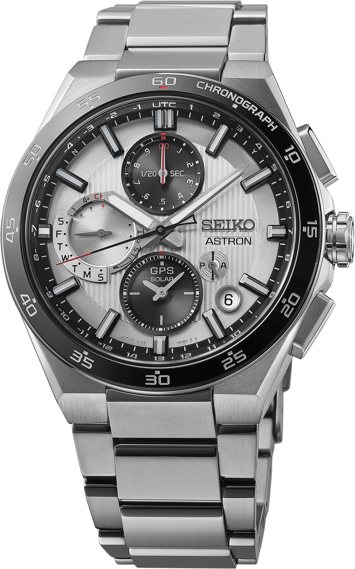 Seiko Astron Gps Solar Dual-Time Chronogragph - SSH153 - image 1