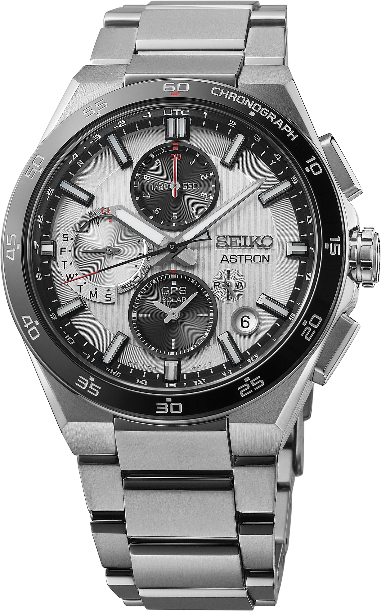 Seiko Astron Gps Solar Dual-Time Chronogragph - SSH153 - image 1