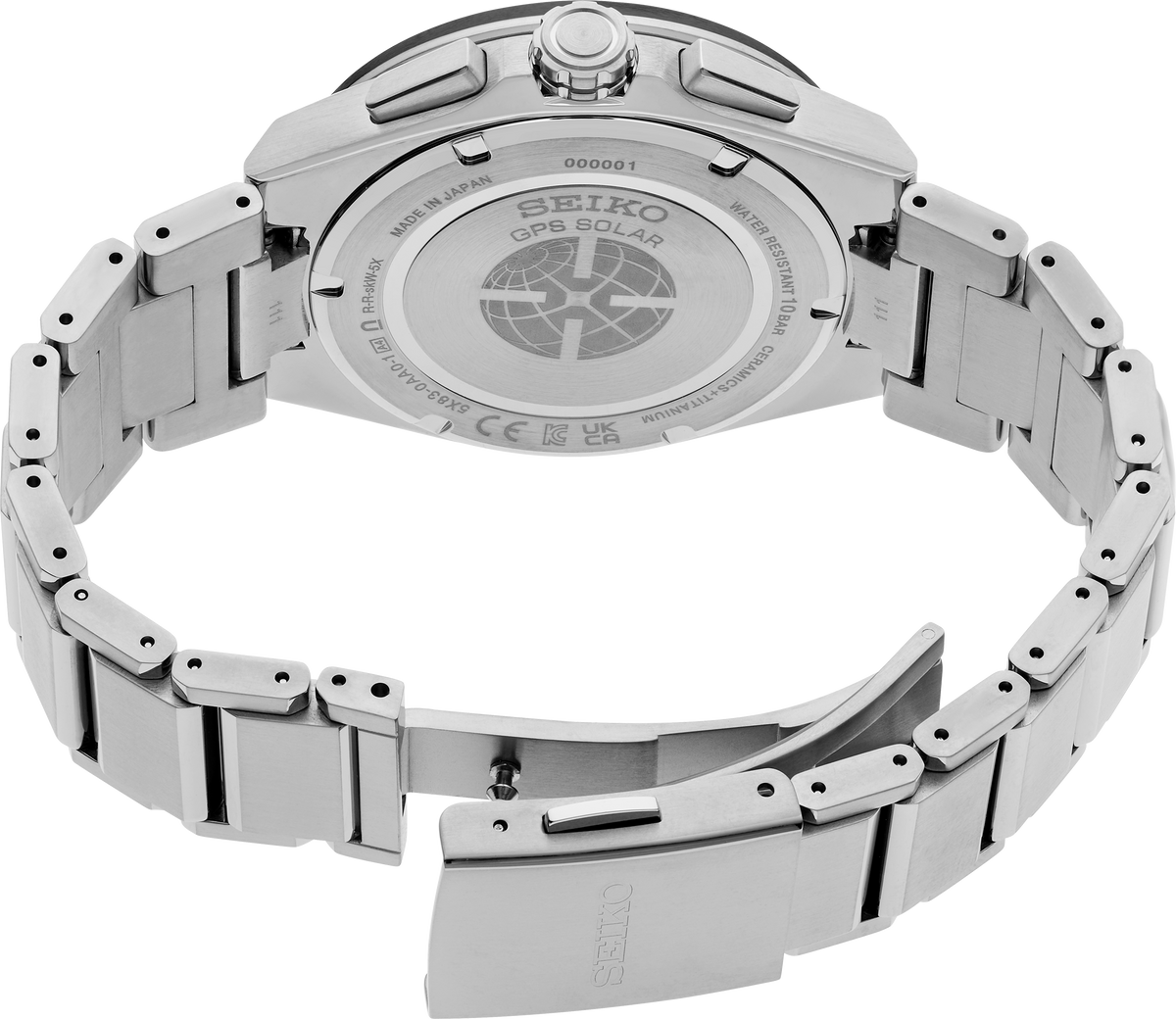 Seiko Astron Gps Solar Dual-Time Chronogragph - SSH153 - image 3