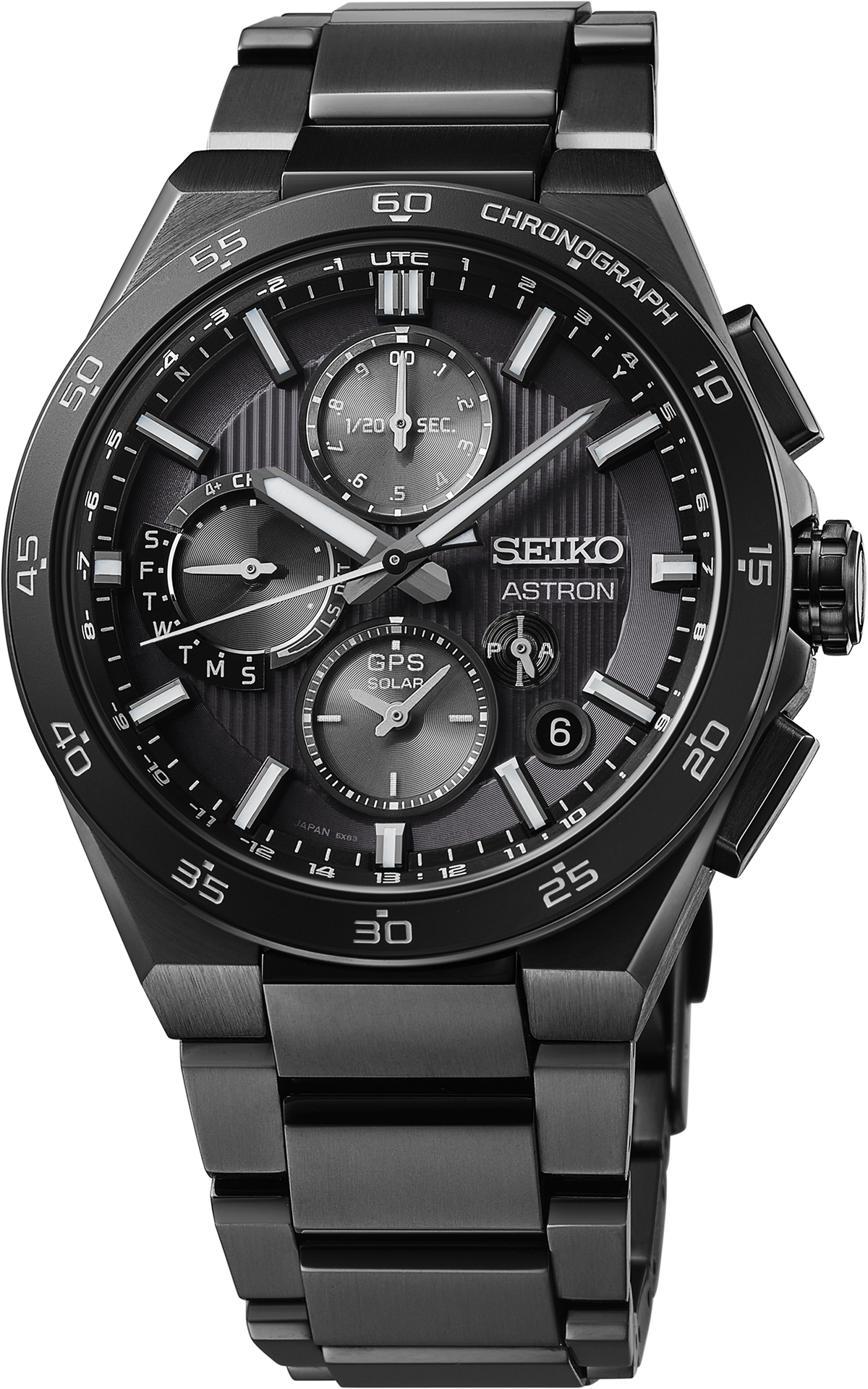 Seiko Astron Gps Solar Dual-Time Chronogragph - SSH155 - image 1
