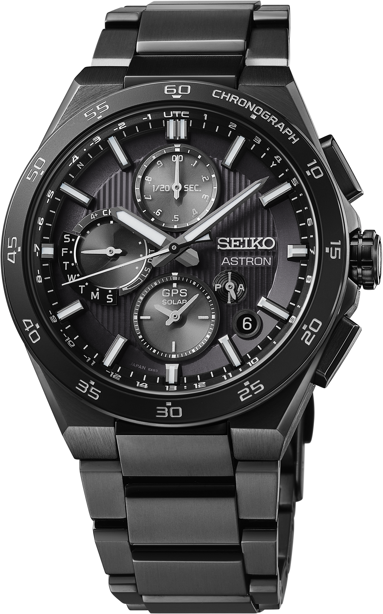 Seiko Astron Gps Solar Dual-Time Chronogragph - SSH155 - image 1