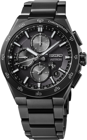 Seiko Astron Gps Solar Dual-Time Chronogragph - SSH155 - image 1