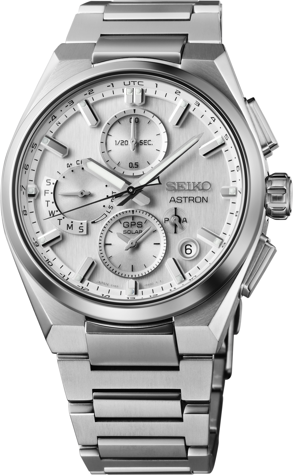 Seiko Astron Gps Solar Dual-Time Chronograph - SSH159 - image 1