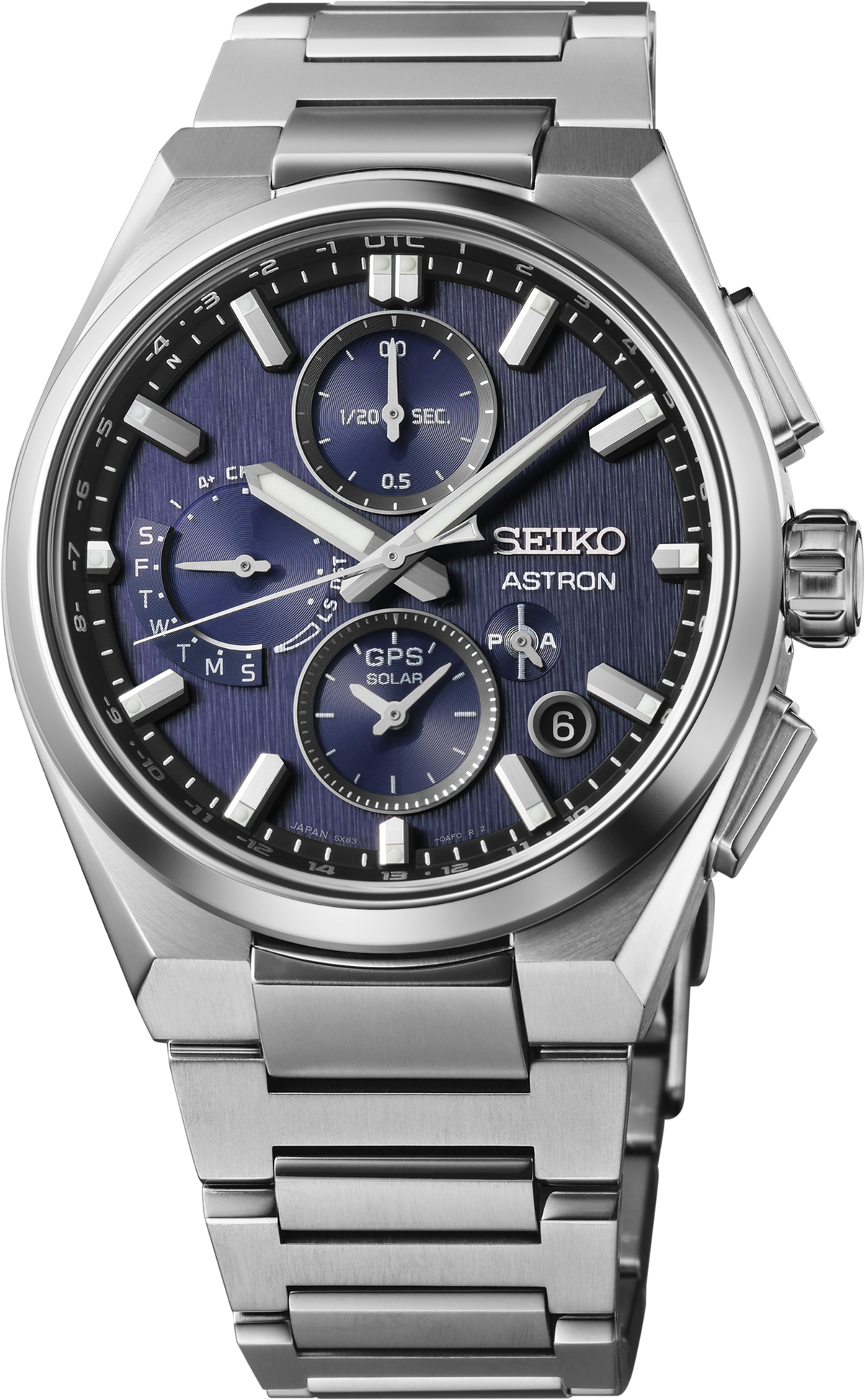 Seiko Astron Gps Solar Dual-Time Chronograph - SSH161 - image 1