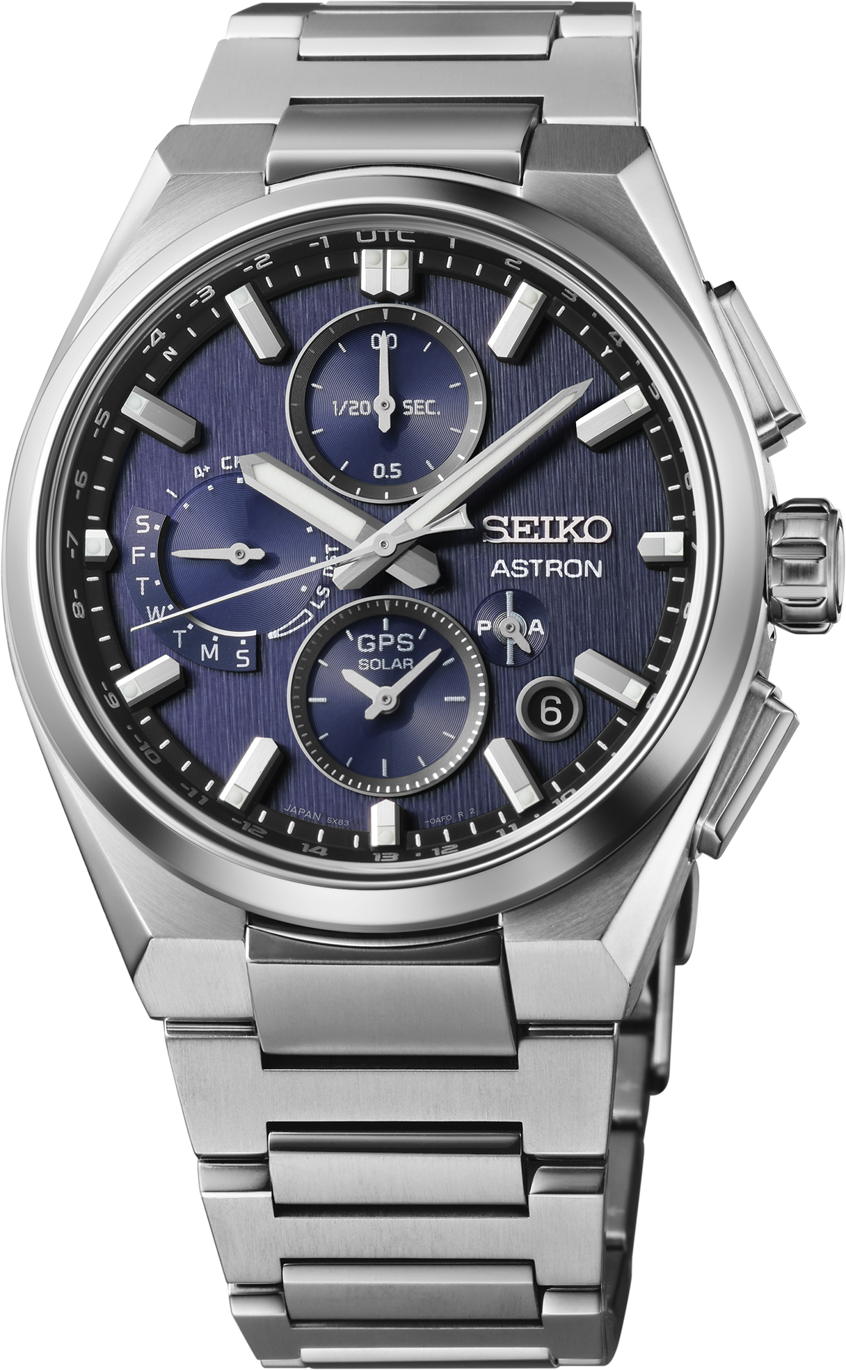 Seiko Astron Gps Solar Dual-Time Chronograph - SSH161 - image 1