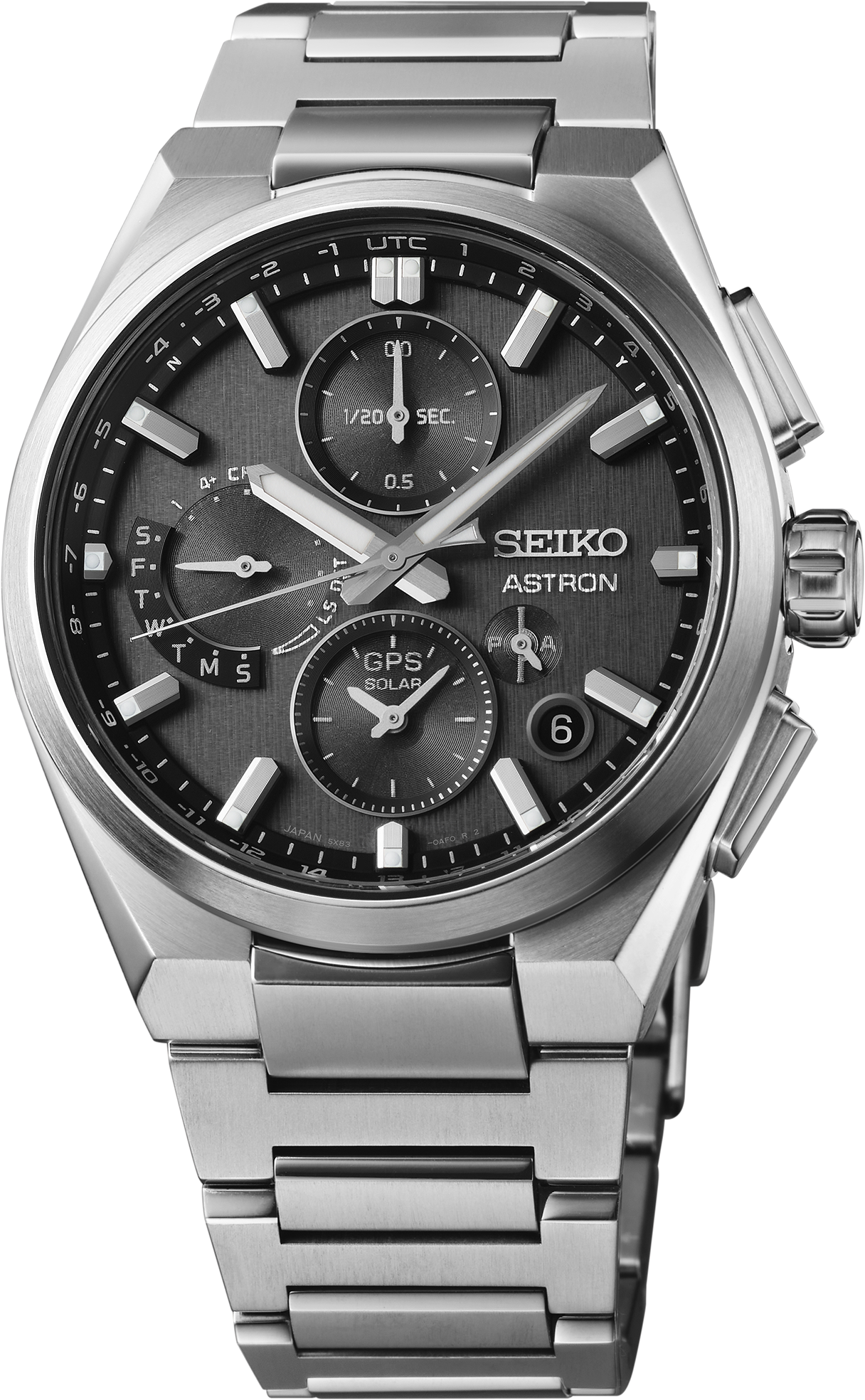 Seiko Astron Gps Solar Dual-Time Chronograph - SSH163 - image 1