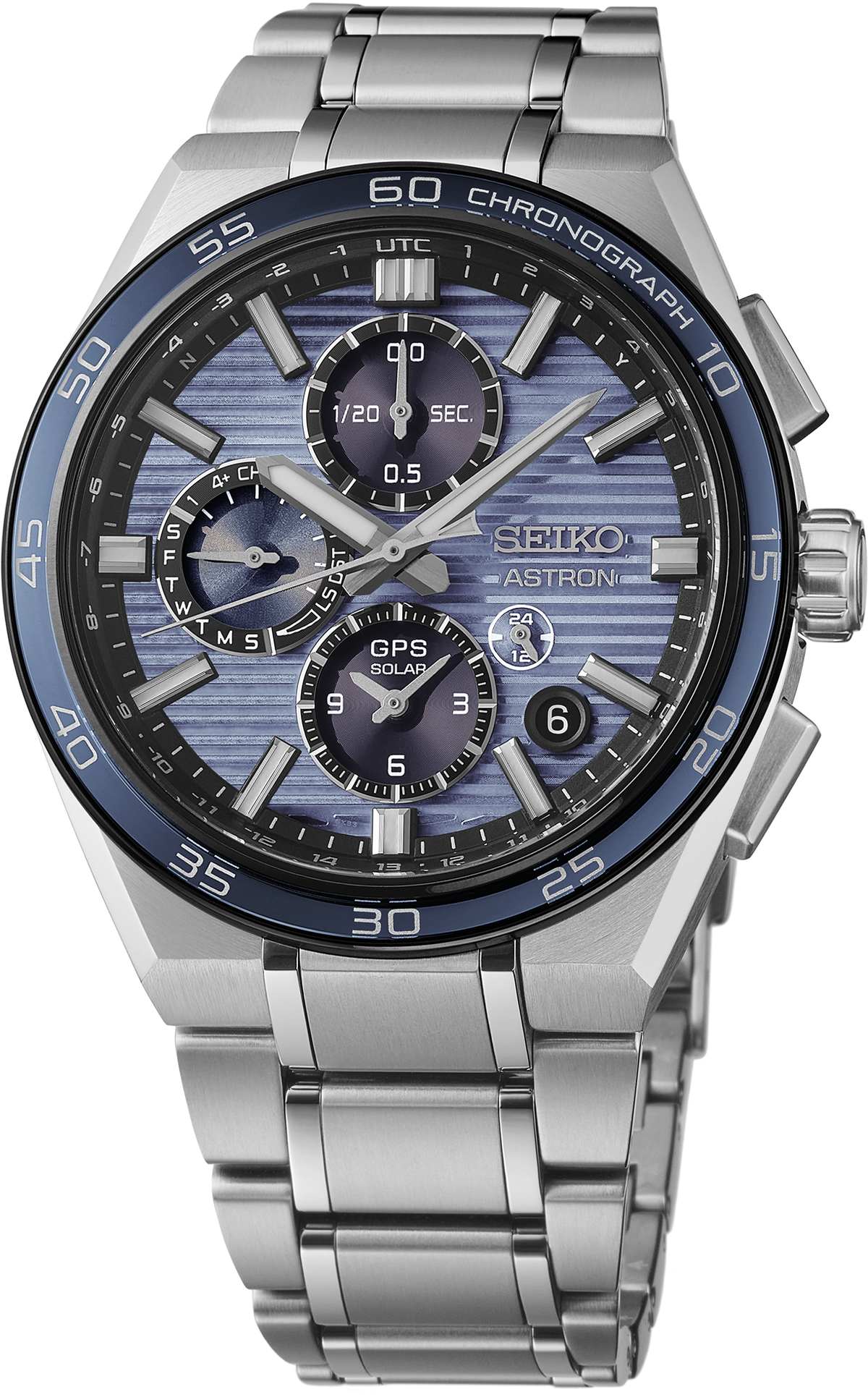 Seiko Astron Gps Solar Dual-Time Chronograph - SSH175 - image 1