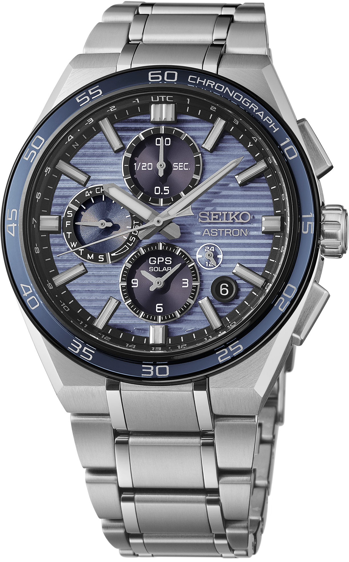 Seiko Astron Gps Solar Dual-Time Chronograph - SSH175 - image 1