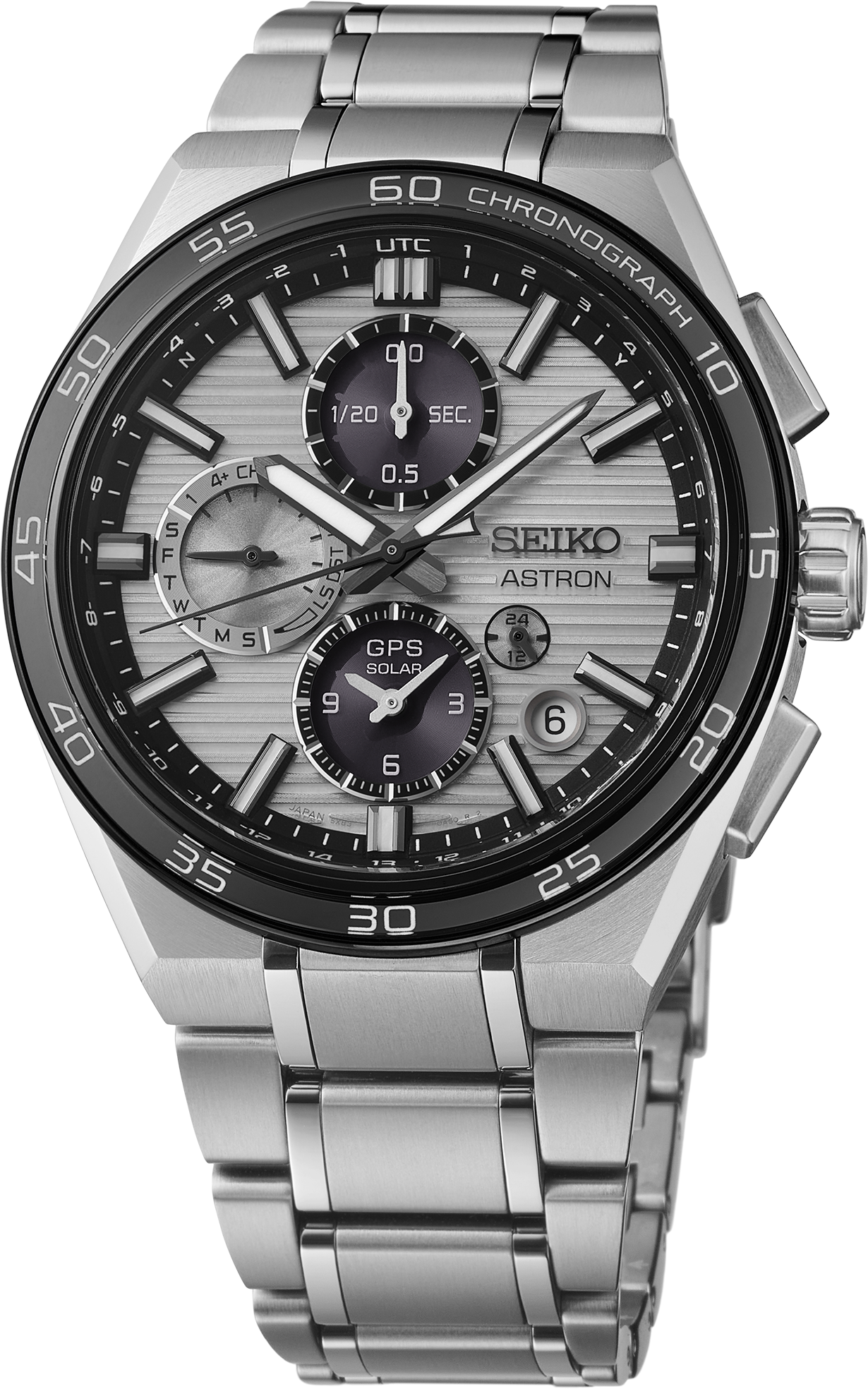 Seiko Astron Gps Solar Dual-Time Chronograph - SSH177 - image 1