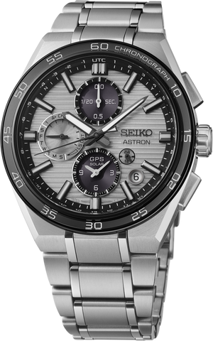 Seiko Astron Gps Solar Dual-Time Chronograph - SSH177 - image 1
