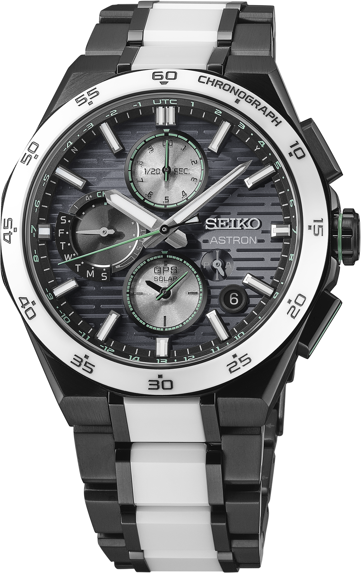 Seiko Astron Gps Solar Dual-Time Chronograph Limited Edition - SSH185 - image 1