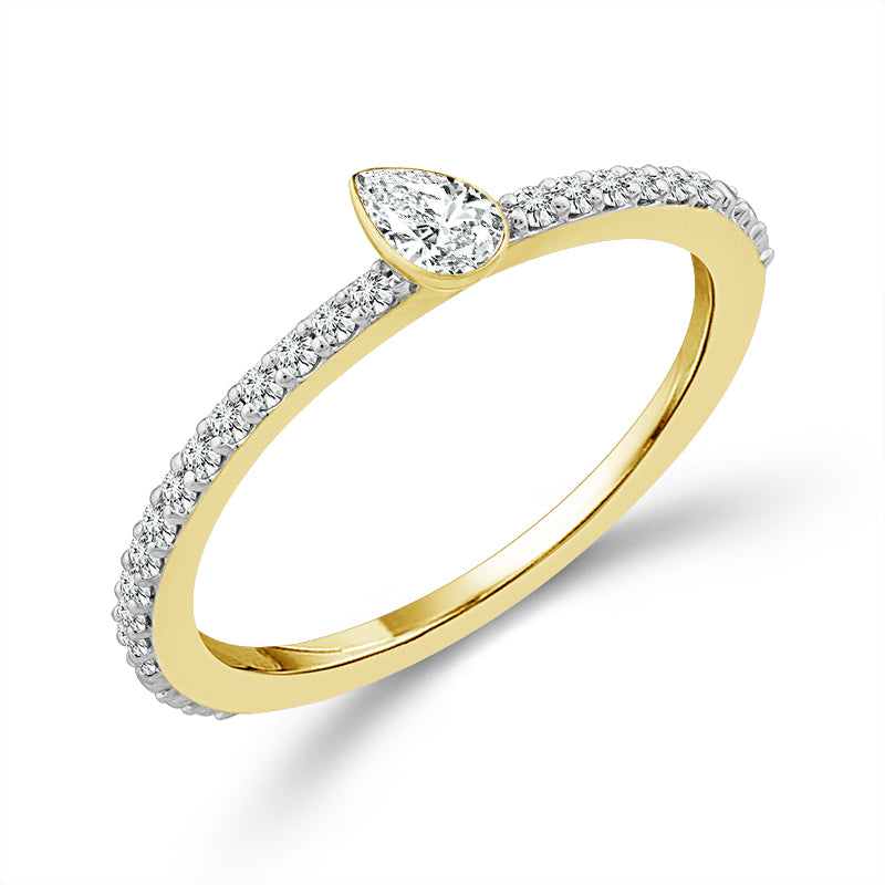 Diamond Band 1 ct tw 14k White Gold+14k Yellow Gold+14k Rose Gold