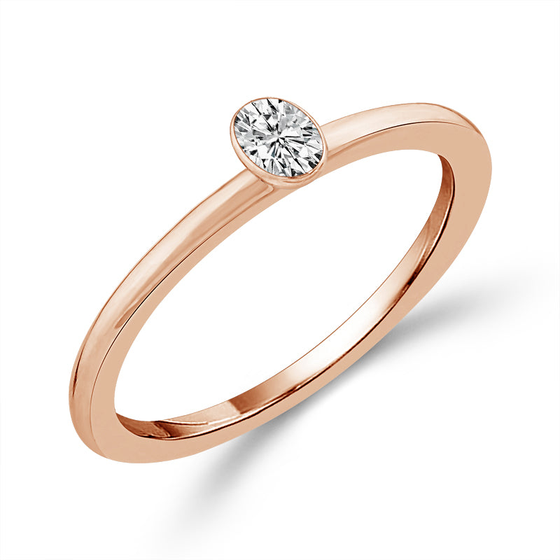 Diamond Band 0.17 ct tw 14k Rose Gold