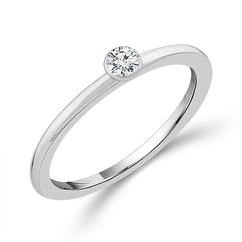 Diamond Band 0.13 ct tw 14k White Gold