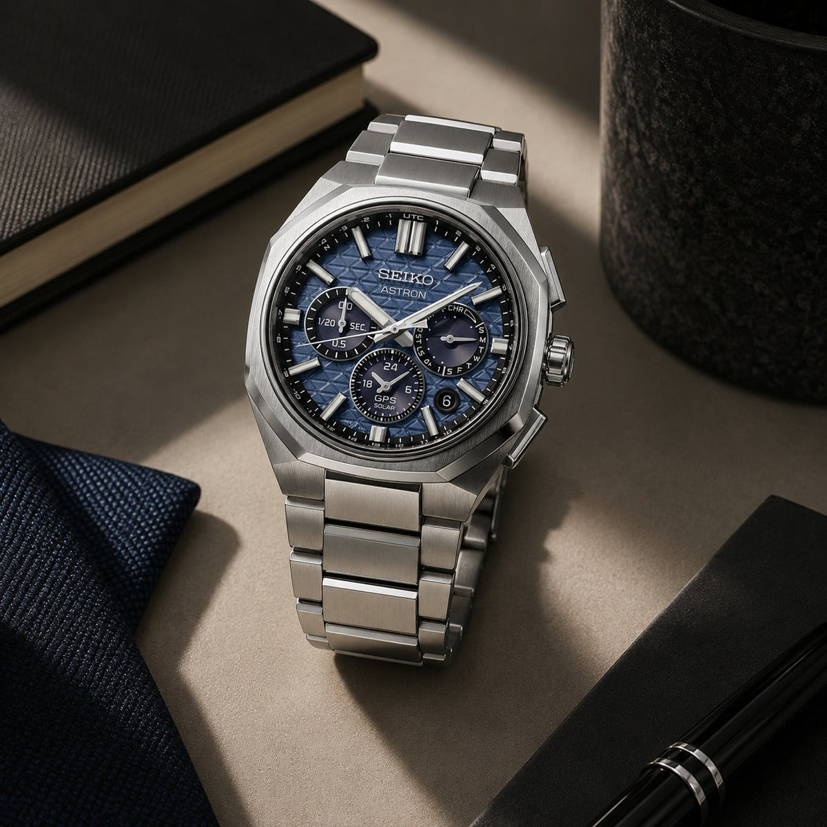 Seiko Astron Gps Solar Dual-Time Chronograph - HAB001 - image 4