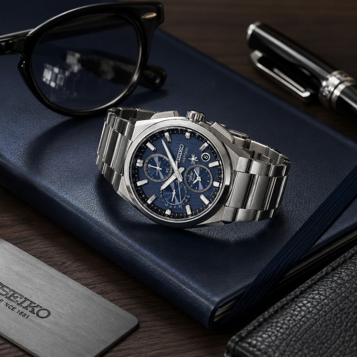 Seiko Astron Gps Solar Dual-Time Chronograph - SSH161 - image 5