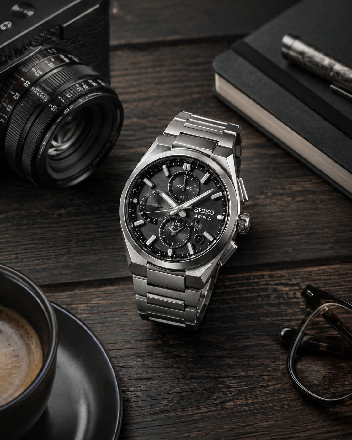 Seiko Astron Gps Solar Dual-Time Chronograph - SSH163 - image 4