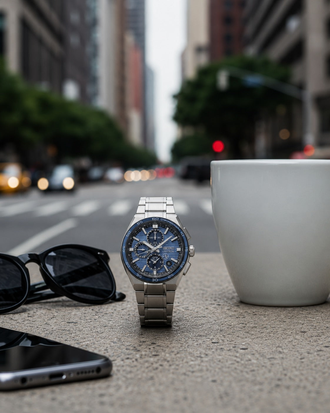Seiko Astron Gps Solar Dual-Time Chronograph - SSH175 - image 4