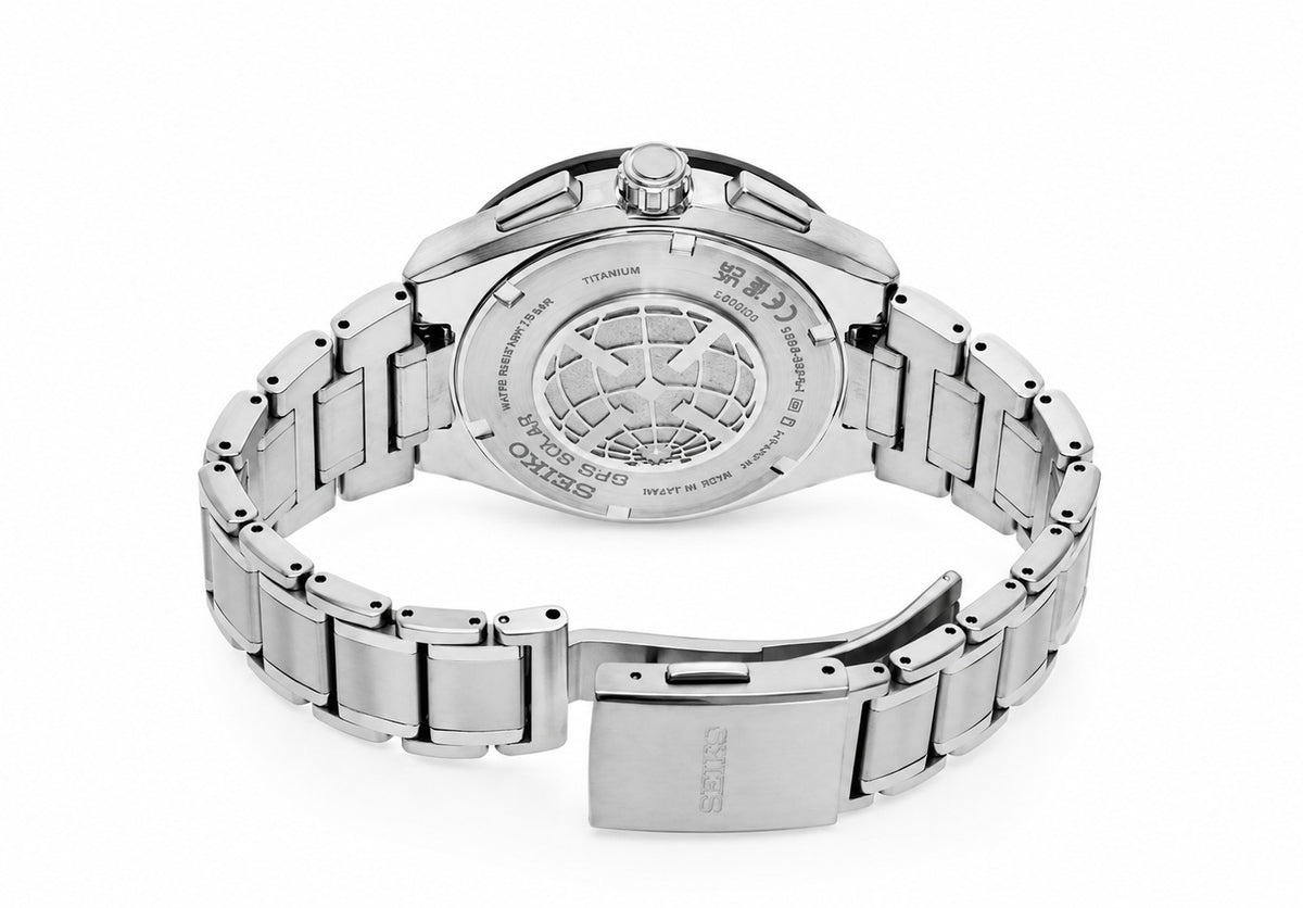 Seiko Astron Gps Solar Dual-Time Chronograph - SSH175 - image 3