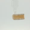 14K Yellow Gold 9mm Diamond Textured Statement Band Ring