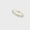 14K Yellow Gold 1 CT Diamond Wedding Band