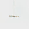 14K yellow gold 0.875 CT lab-grown diamond wedding band