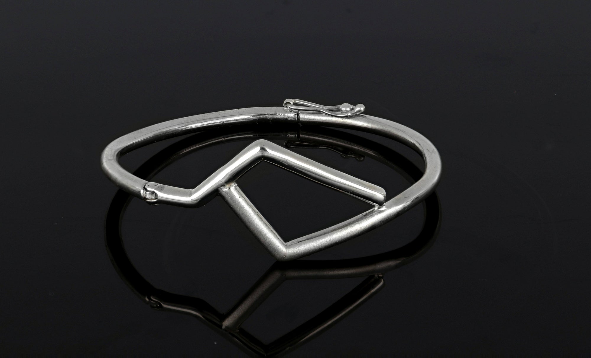 925s Seven Tube Style Bangle Bracelet