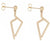 14kyg Seven Tube hanging Earrings