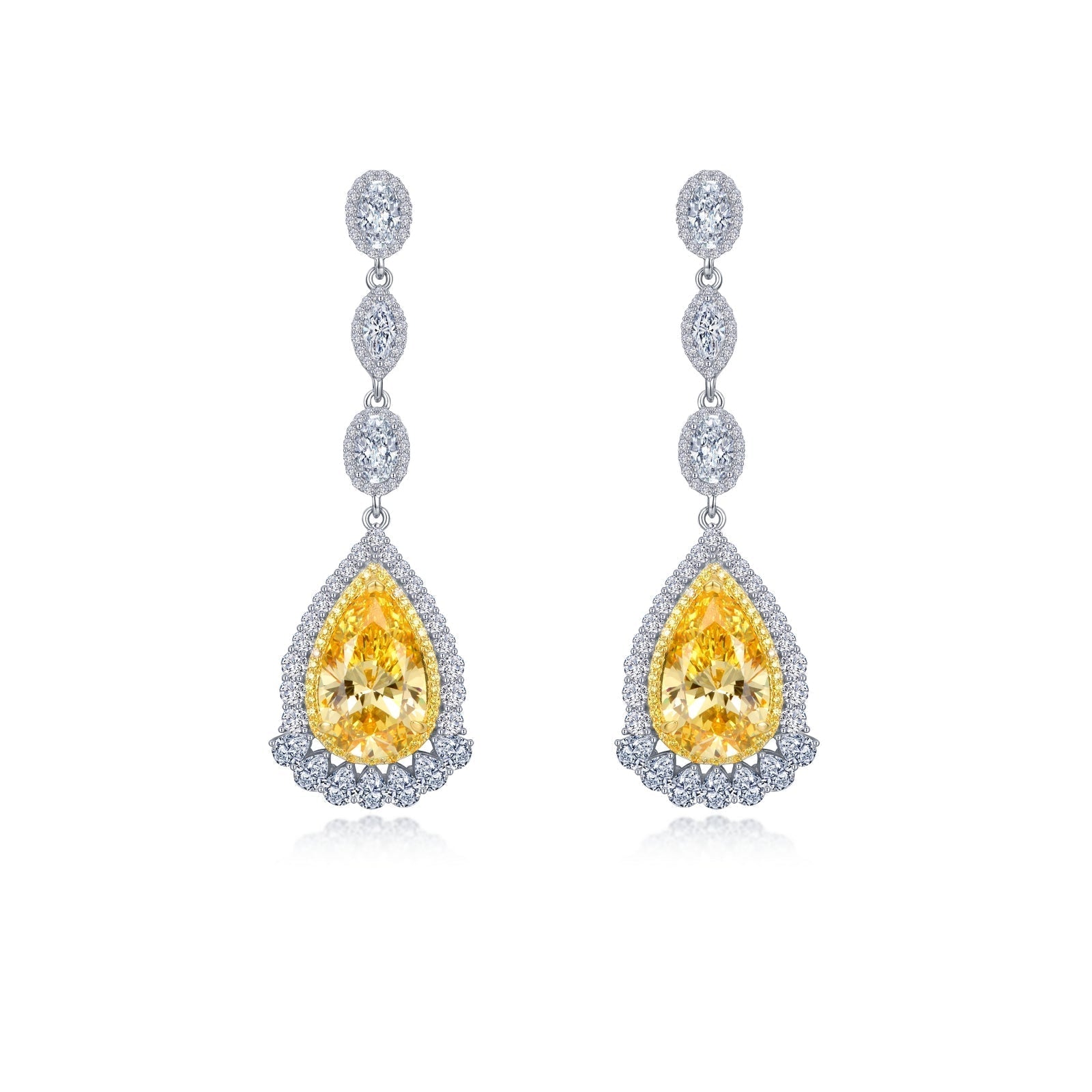 Regal Statement Drop Earrings