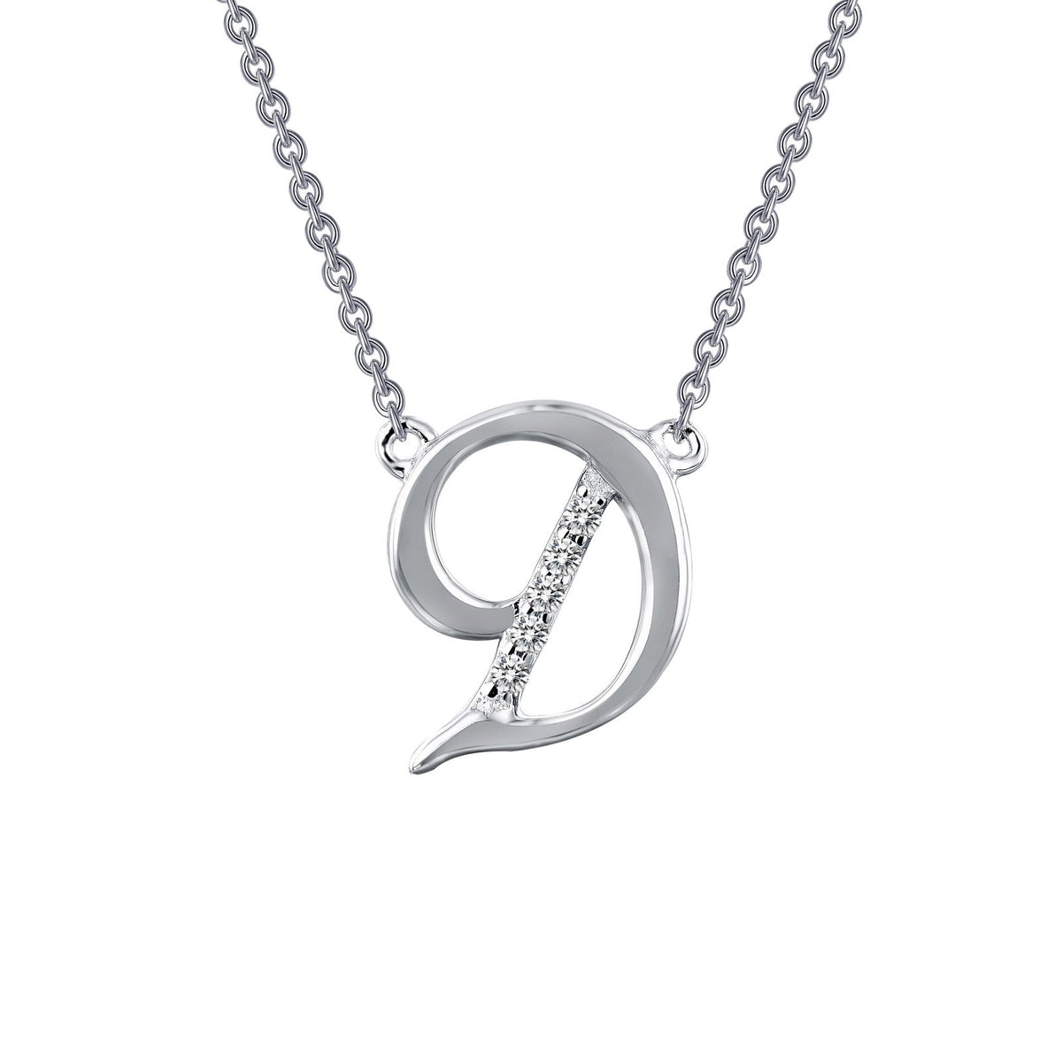 18in Letter Pendant Necklace