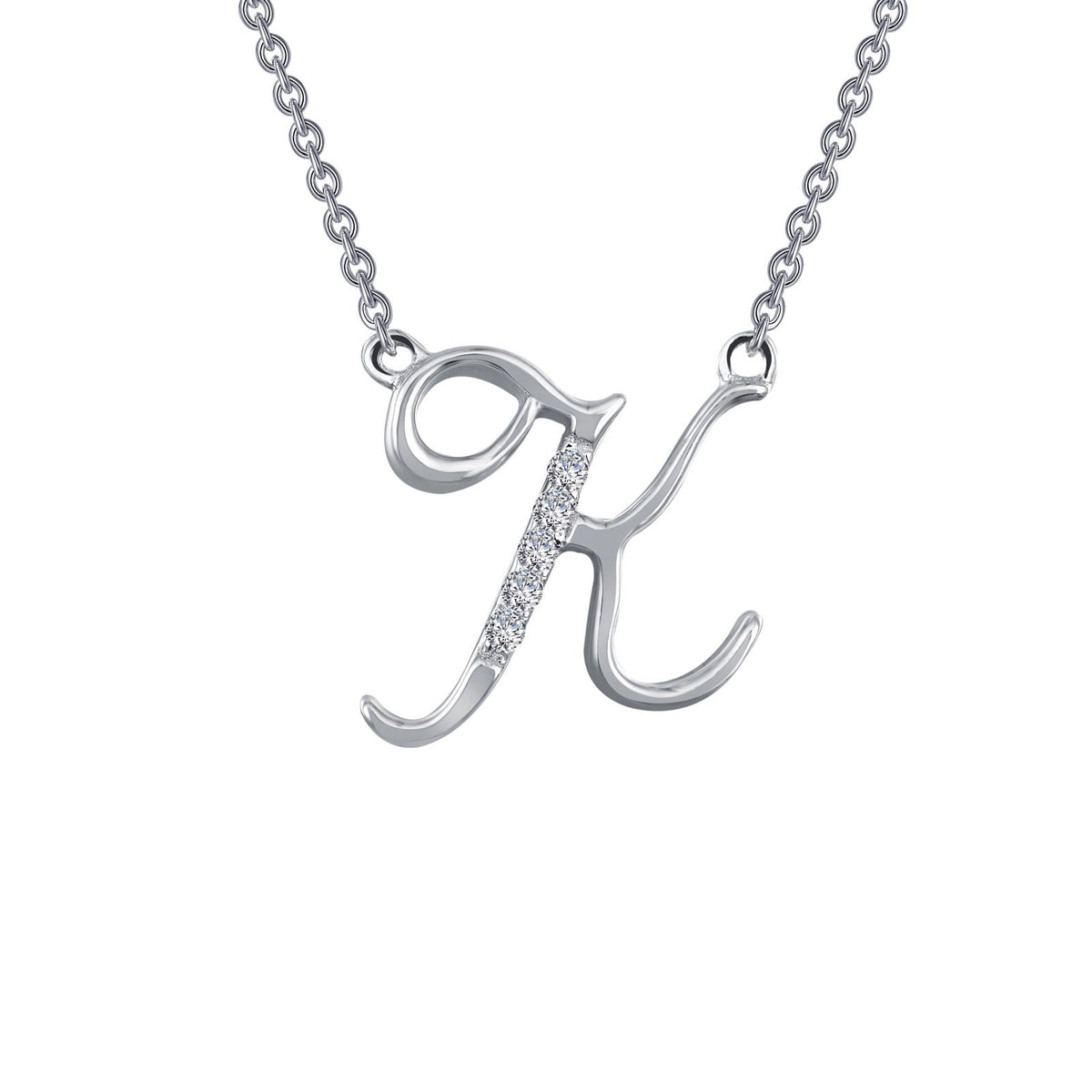 18in Letter Pendant Necklace