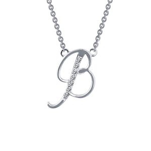 18in Letter Pendant Necklace