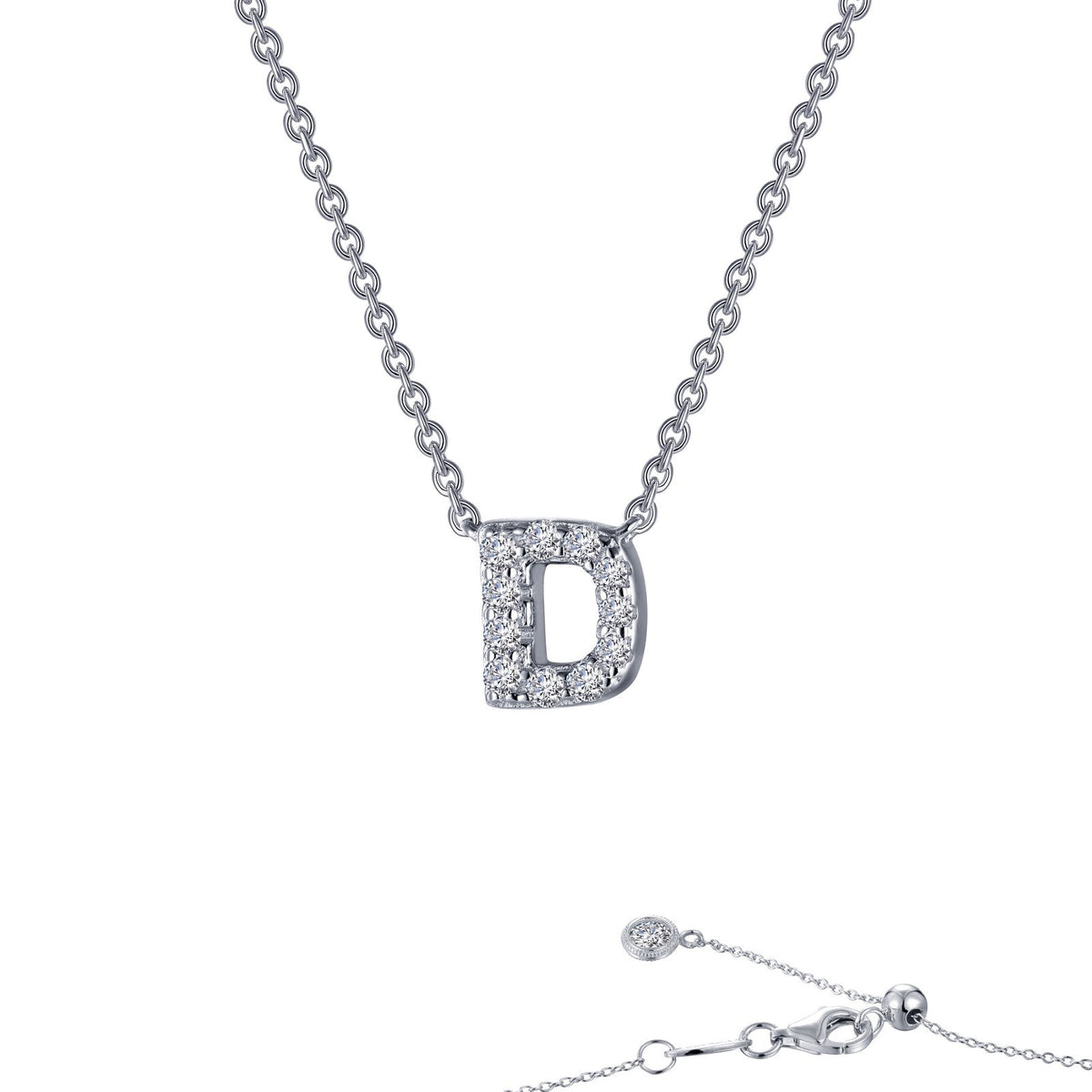 20in Letter A Pendant Necklace