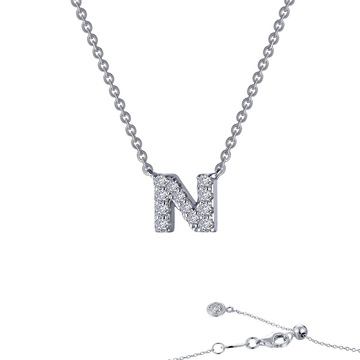 20in Letter A Pendant Necklace