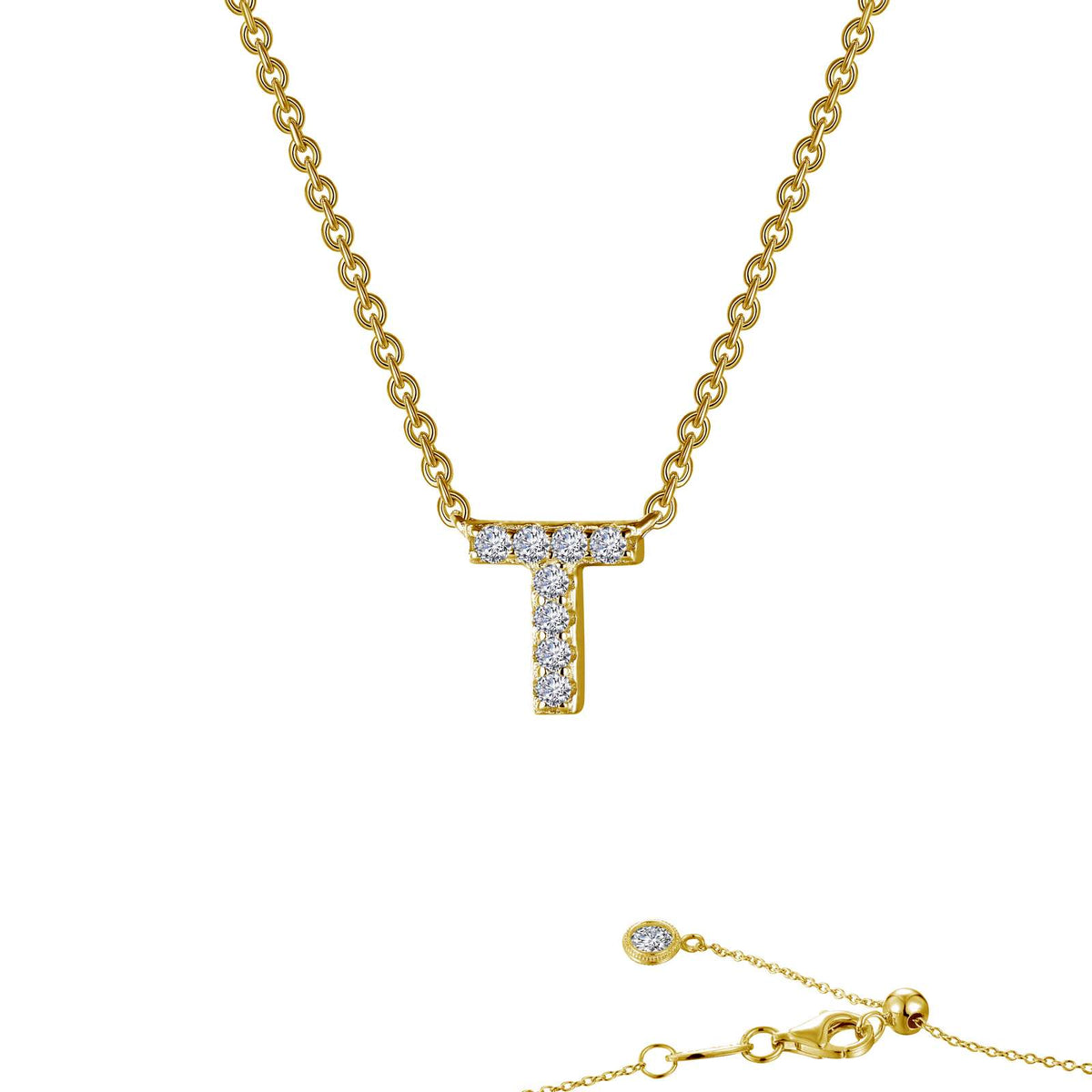 Letter U Pendant Necklace