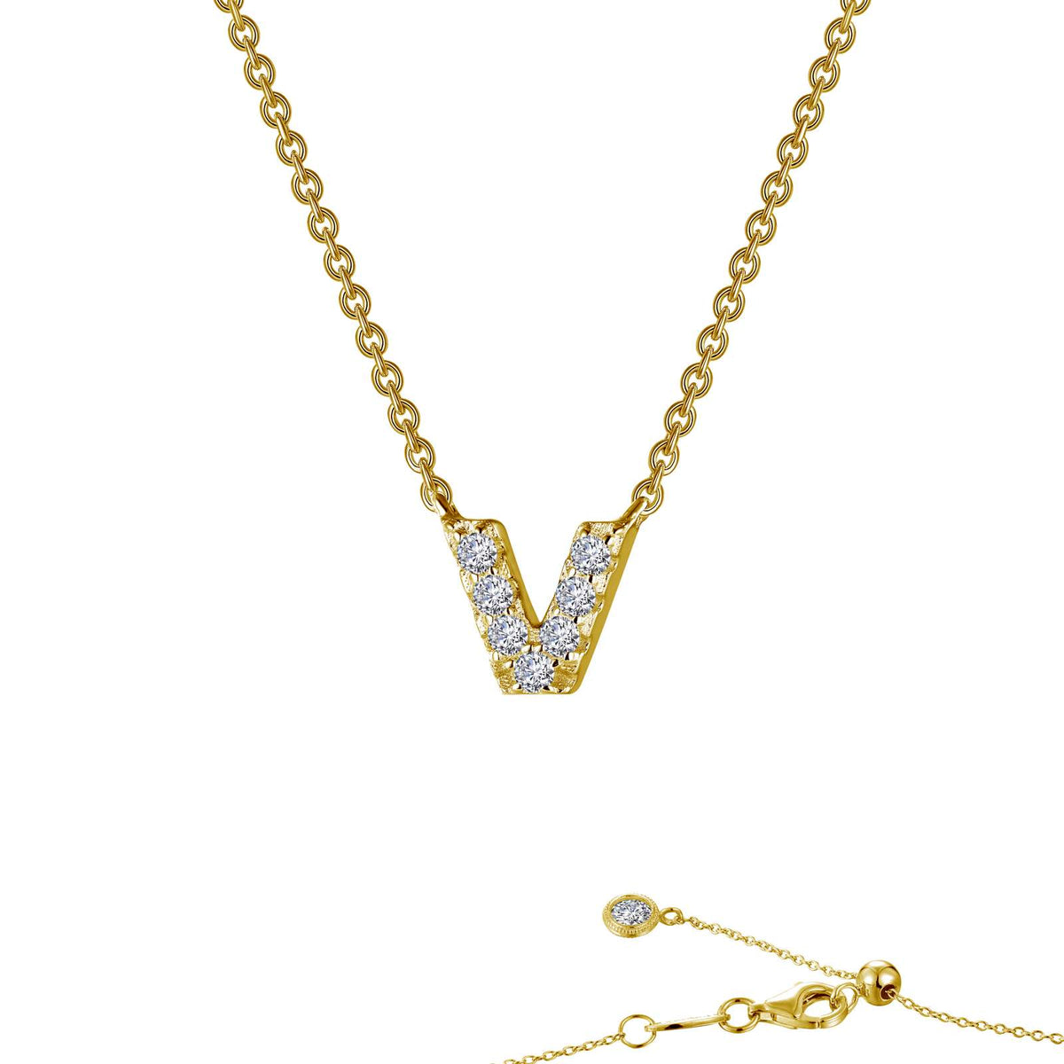 Letter Y Pendant Necklace