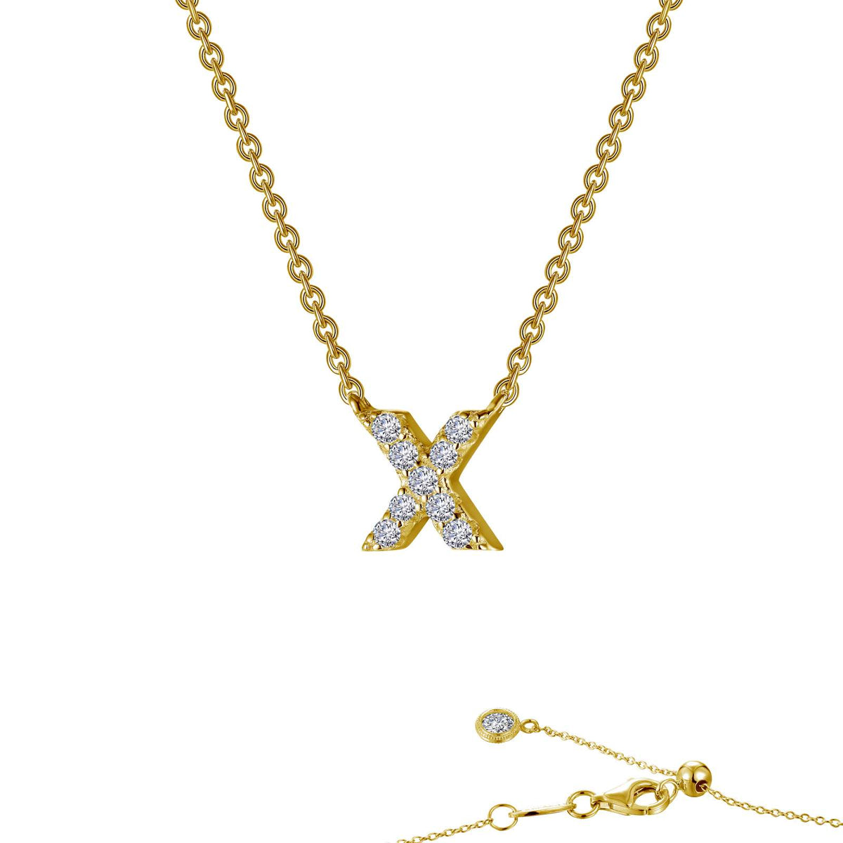 Letter T Pendant Necklace