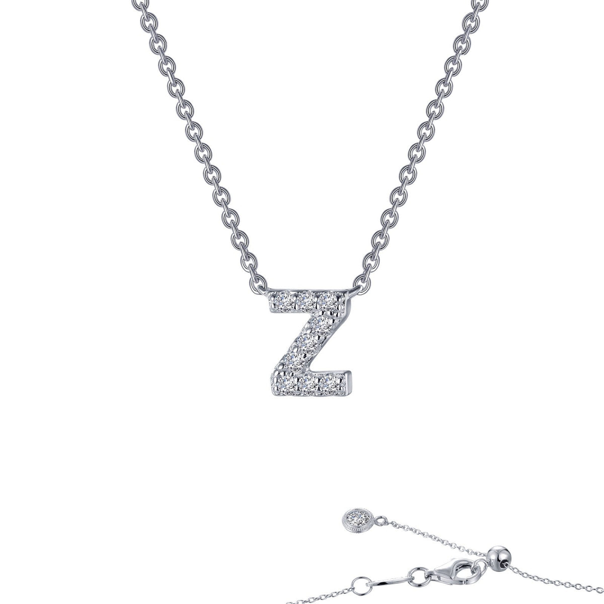 20in Letter A Pendant Necklace